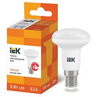 LLE-R39-3-230-30-E14 Лампа LED R39 рефлектор 3Вт 230В 3000К E14 IEK