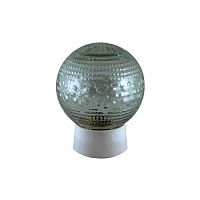 Светильник НББ 64-60-025 УХЛ4 (шар стекло Цветочек/прямое основание) TDM