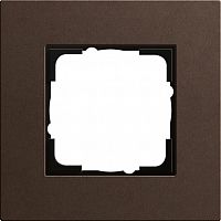 0211223 Рамка 1 пост Gira ESPRIT, коричневый, 0211223