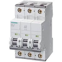 5SY4350-7 Автоматический выключатель Siemens SENTRON 3P 50А (C) 10кА, 5SY4350-7