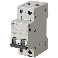 5SL6205-7 Автоматический выключатель Siemens SENTRON 2P 0.5А (C) 6кА, 5SL6205-7