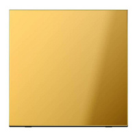GO1700 Накладка на жалюзийный выключатель Jung LS METAL, скрытый монтаж, золотой, GO1700
