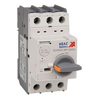 251717 Силовой автомат для защиты двигателя КЭАЗ OptiStart MP 6А 3P, магнитный расцепитель, 251717