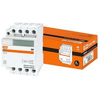 SQ0213-0014 Модульный контактор TDM Electric КМ63/4 4НО 40А 230В AC, SQ0213-0014
