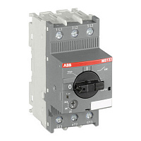 1SAM350000R1007 Силовой автомат для защиты двигателя ABB MS132 2.5А 3P, термомагнитный расцепитель, 1SAM350000R1007