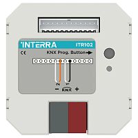 ITR102-0000 Модуль бинарных входов KNX (кнопочный интерфейс), 2 канала для беспотенциальных контактов, в установочную коробку