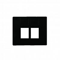 FD17897-M Накладка на мультимедийную розетку FEDE, скрытый монтаж, черный, FD17897-M
