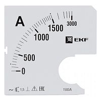 s-a961-1500 Шкала сменная для A961 1500/5А-1,5 EKF PROxima