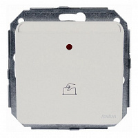 37935052 Карточный выключатель Fontini F37, скрытый монтаж, белый, 37935052