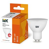 LLE-PAR16-5-230-30-GU10 Лампа LED PAR16 софит 5Вт 230В 3000К GU10 IEK