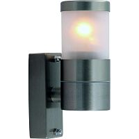 RAPIDO, настенный светильник, цвет арматуры – argento opaco, цвет плафона - матовый, 1x60W E27