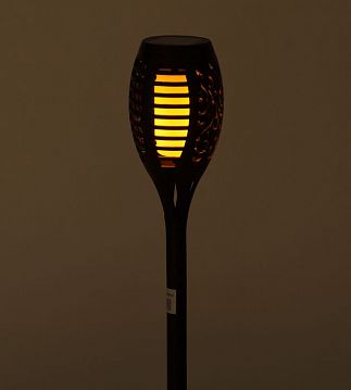 Б0044241 ERASF020-33 ЭРА Садовый светильник Факел на солнечной батарее, 49,5 см (20/360)  - фотография 5