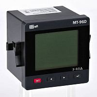 51425DEK Мультиметр цифровой 96х96мм трехфазный, вход 600В 1А, LCD-дисплей МТ-96D