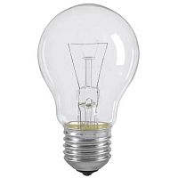 LN-A55-60-E27-CL Лампа накаливания A55 шар прозр. 60Вт E27 IEK