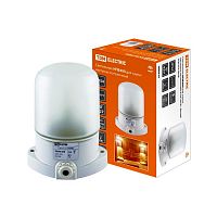 SQ0303-0048 Светильник НПБ400 для сауны настенно-потолочный белый, IP54, 60 Вт, белый, TDM