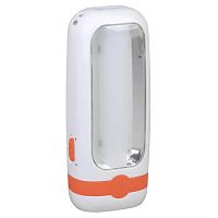 Б0025642 Фонарь кемпинговый светодиодный ЭРА White Edition KA10S аккумуляторный яркий походный светильник бело-оранжевый