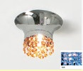 KIOCCIAPL/L/S встроенный светильник, подвески - Sw сапфир, цвет арматуры - хром, 1x35W GU 10