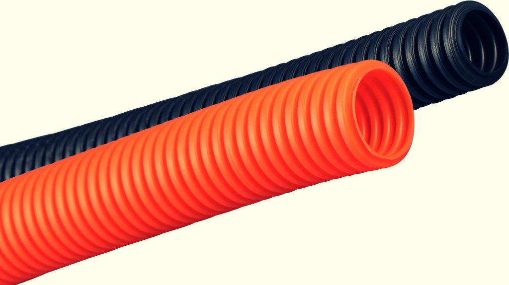 Гофрированная труба для прокладки кабелей и проводов