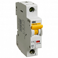 MVA41-1-020-B Автоматический выключатель IEK ВА47-60 1P 20А (B) 6кА, MVA41-1-020-B