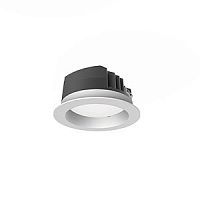 Светодиодный светильник VARTON DL-Pro круглый встраиваемый 144x71 мм 20 Вт 3000 K IP65 диаметр монтажного отверстия 125-135 мм