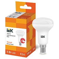 LLE-R50-5-230-30-E14 Лампа LED R50 рефлектор 5Вт 230В 3000К E14 IEK
