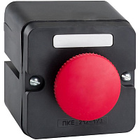 150745 Пост кнопочный ПКЕ 212-1-У3-IP40-КЭАЗ (красный гриб)