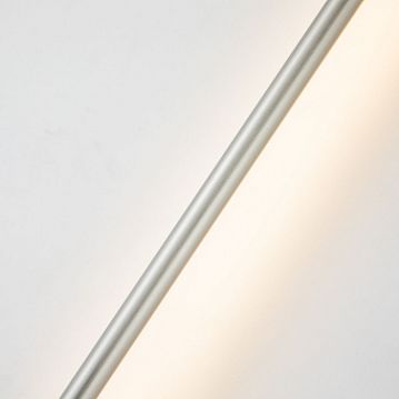 3002-1W Reed настенный светильник D70*W50*H600, LED*12W, 1800LM, 3000K, included; каркас светильника в цвете никель, 3002-1W  - фотография 4