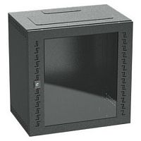 R5STI2040GSB Навесной IT корпус 19 20U (1000х600х400) дверь стекло RAL9005 (упак. 1шт)