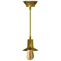 FD1068SOB MILANO Светильник потолочный подвесной без ретро-лампы MILANO, Bright Gold, FD1068SOB