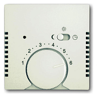 2CKA001710A3939 Накладка на термостат ABB BASIC55, скрытый монтаж, chalet-white, 2CKA001710A3939