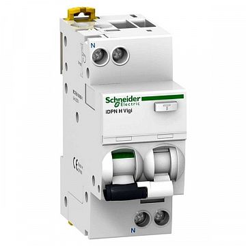 A9D38616 – Дифавтомат Schneider Electric Acti9 2P 16А ( C ) 10 кА, 30 мА ( AC ): купить по цене производителя в интернет-магазине TESLI