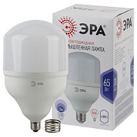 Б0027924 Лампа светодиодная ЭРА STD LED POWER T160-65W-6500-E27/E40 Е27 / Е40 65 Вт колокол холодный дневнoй свет