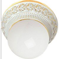 FD1013SOP Светильник с плафоном BILBAO, Gold White Patina
