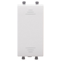 4400101 Выключатель 1-клавишный DKC AVANTI с подсветкой, в кабель-канал монтаж, белый, 4400101