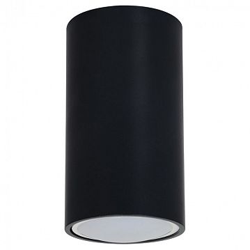 Б0049040 OL15 GU10 BK Подсветка ЭРА светильник накладной под GU10, черный (40/1600)  - фотография 2