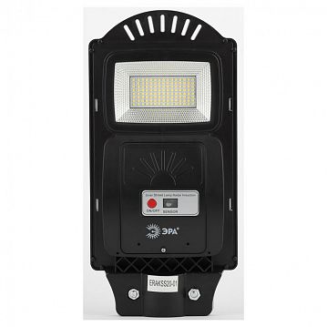 Б0046797 ЭРА Консольный светильник на солн. бат.,SMD, 20W, с датч. движ., ПДУ, 400 lm, 5000К, IP65 (6/180)  - фотография 3