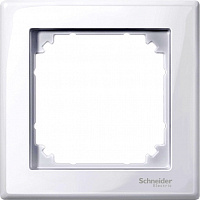 MTN478125 Рамка 1 пост Schneider Electric MERTEN M-SMART, активный белый, MTN478125