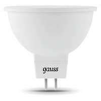 101505307 Лампа Gauss MR16 7W 630lm 6500K GU5.3 LED 1/10/100