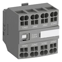 1SBN010146R1040 Блок контактный дополнительный CA4-40EK (4НО) с втычными клеммами для контакторов AF26…AF38..-30-00K