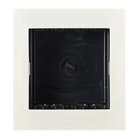 2CLA267200N1101 Zenit Цоколь для установки в мебель/перегородки на 2 модуля, альпийский белый