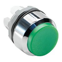 1SFA611103R2002 Кнопка MP4-20G зеленая выступающая (только корпус) без подсветки с фиксацией
