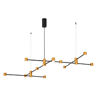 SL1596.423.22 SL1596.423.22 Светильник подвесной ST-Luce Золото, Черный/Белый LED 22*3W