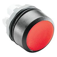 1SFA611100R1001 Кнопка MP1-10R красная (только корпус) без подсветки без фиксаци и