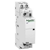 A9C22722 Модульный контактор Schneider Electric iCT 2НО 20А 240В AC, A9C22722 A9C22722 Модульный контактор Schneider Electric iCT 2НО 20А 240В AC, A9C22722