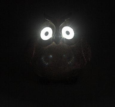 Б0044840 ERAFYS01-08 ЭРА Садовый светильник Сова серая на солнечной батарее, полистоун, 11,5 см (36/432)  - фотография 5