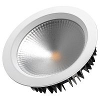 021070 Светодиодный светильник LTD-220WH-FROST-30W Warm White 110deg (Arlight, IP44 Металл, 3 года)