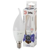 Б0032994 Лампочка светодиодная ЭРА STD LED BXS-11W-860-E14 E14 / Е14 11Вт свеча на ветру холодный дневной свет