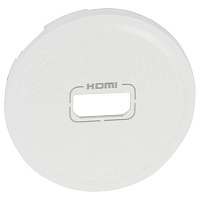 068216 Накладка на розетку HDMI Legrand CELIANE, скрытый монтаж, белый, 068216