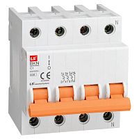 061403358B Автоматический выключатель LS Electric BKN 4P 20А (C) 6кА, 061403358B