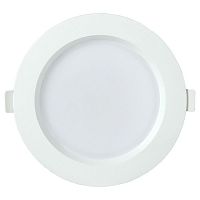 LDVO0-1702-12-3000-K01 Светильник LED ДВО 1702 белый круг 12Вт 3000K IP40 IEK